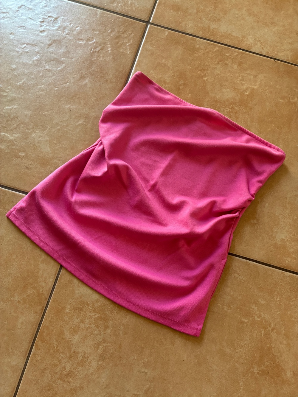 Women's Hot Pink Tube Top